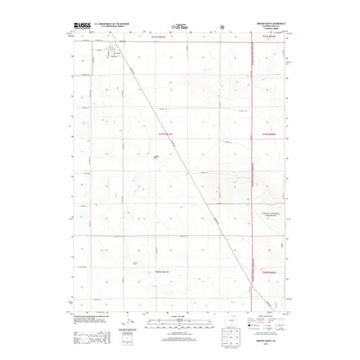 2013 Map of Grover South, 2013 Print