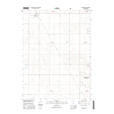 2016 Map of Grover South, 2016 Print