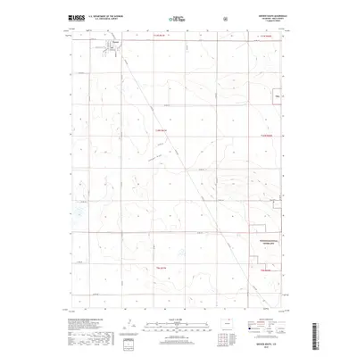2019 Map of Grover South, 2019 Print