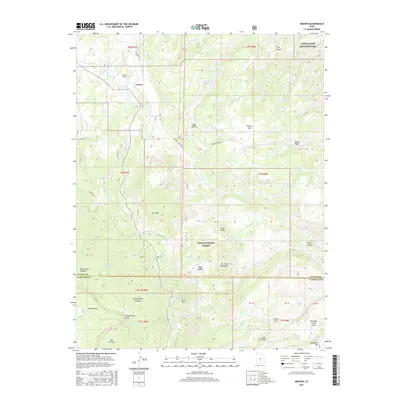 2017 Map of Grover, 2017 Print