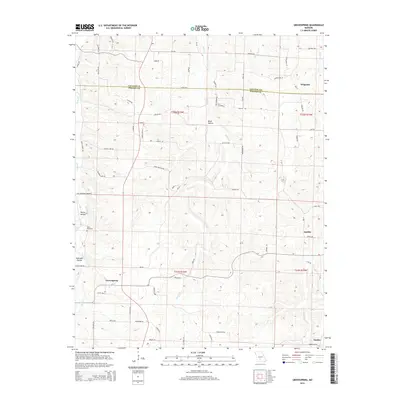2015 Map of Grovespring, 2015 Print