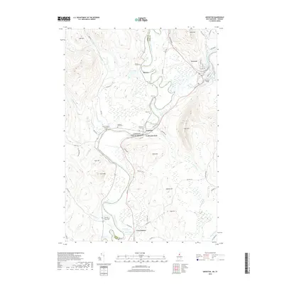 2018 Map of Groveton, 2018 Print