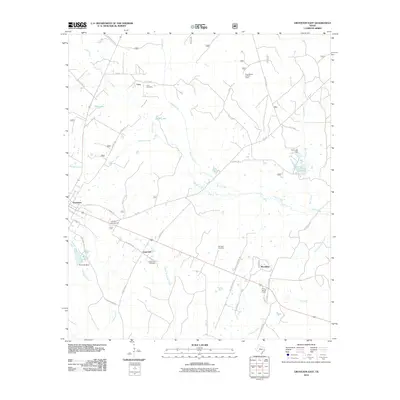 2010 Map of Groveton East, 2010 Print