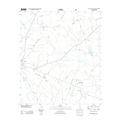 2013 Map of Groveton East, 2013 Print