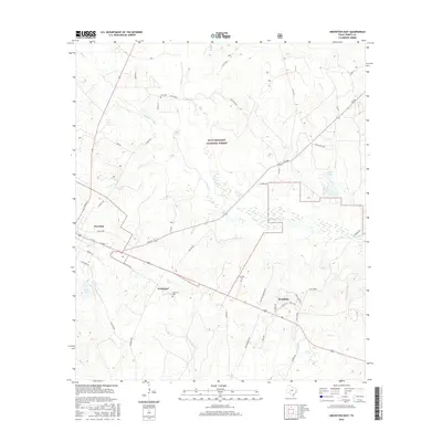 2016 Map of Groveton East, 2016 Print