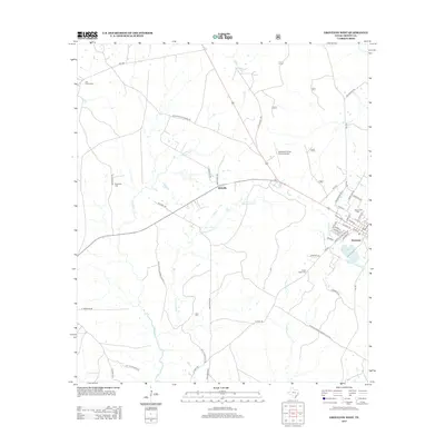 2013 Map of Groveton West, 2013 Print