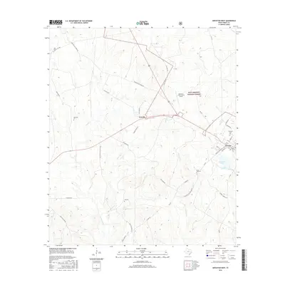 2016 Map of Groveton West, 2016 Print