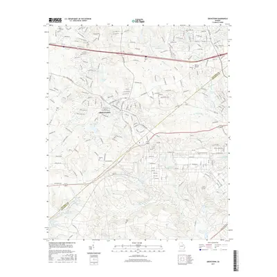 2017 Map of Grovetown, 2017 Print