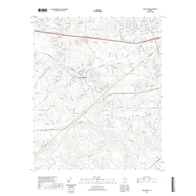 2020 Map of Grovetown, 2020 Print