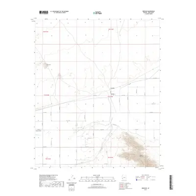 2018 Map of Growler, 2018 Print