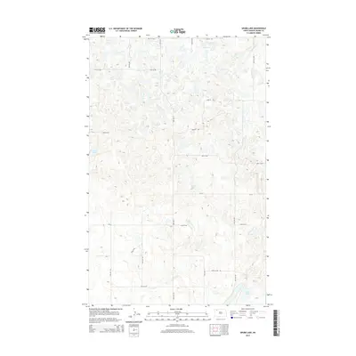 2014 Map of Grubb Lake, 2014 Print