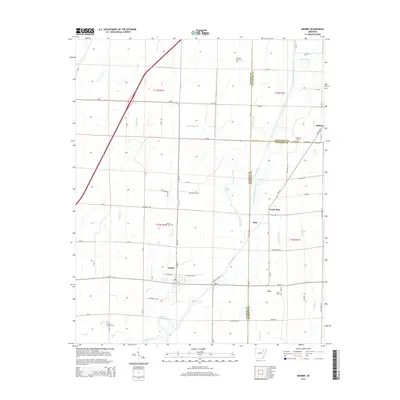 2014 Map of Grubbs, 2014 Print