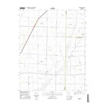 2017 Map of Grubbs, 2017 Print