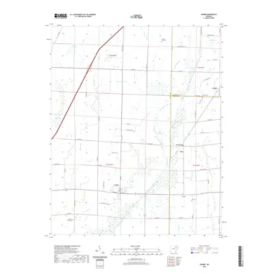 2020 Map of Grubbs, 2020 Print