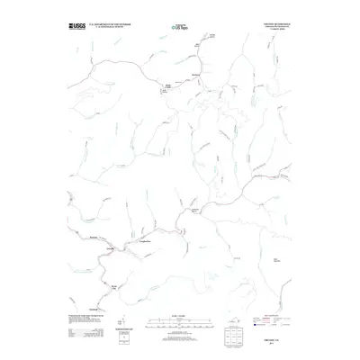 2013 Map of Grundy, 2013 Print