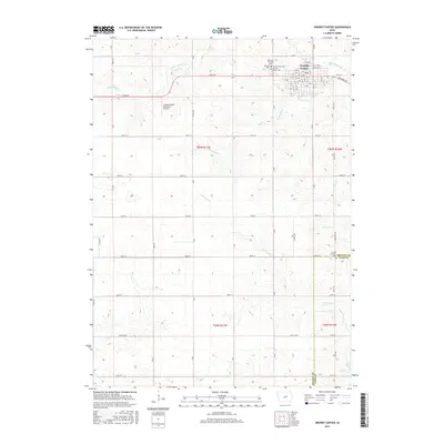 2015 Map of Grundy Center, 2015 Print