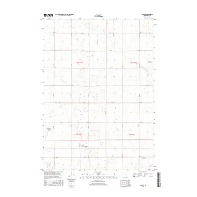 2015 Map of Gruver, 2015 Print