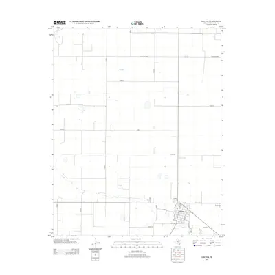 2012 Map of Gruver, 2012 Print