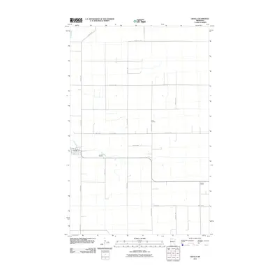 2010 Map of Grygla, 2010 Print