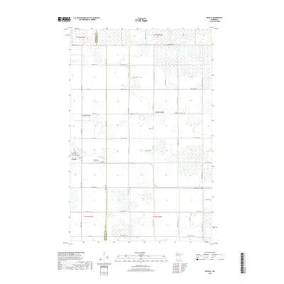 2019 Map of Grygla, 2019 Print