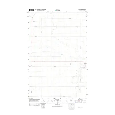 2013 Map of Grygla SW, 2013 Print