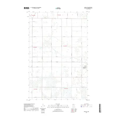 2019 Map of Grygla SW, 2019 Print