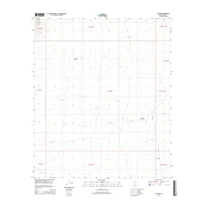 2014 Map of Gu Oidak, 2014 Print