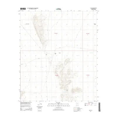 2014 Map of Gu Vo, 2014 Print