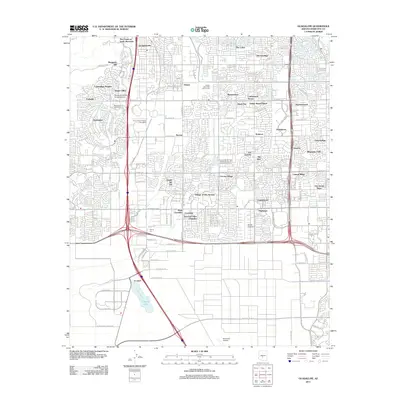 2011 Map of Guadalupe, 2011 Print