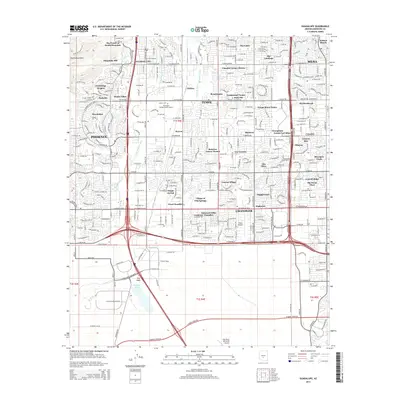 2014 Map of Guadalupe, 2014 Print