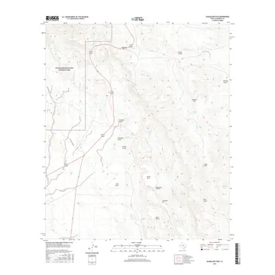 2016 Map of Guadalupe Pass, 2016 Print