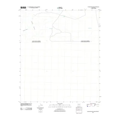 2010 Map of Guadalupe Pass, 2010 Print