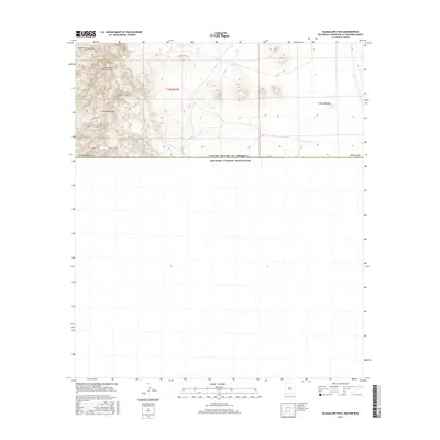 2017 Map of Guadalupe Pass, 2017 Print