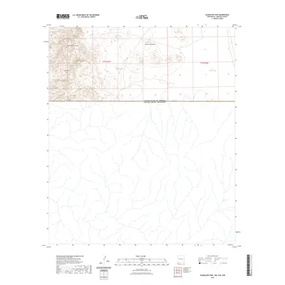 2023 Map of Guadalupe Pass, 2023 Print