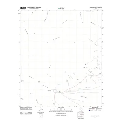 2011 Map of Guadalupe Peak, 2011 Print