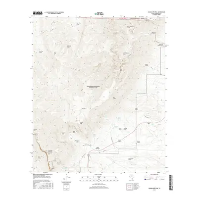 2016 Map of Guadalupe Peak, 2016 Print