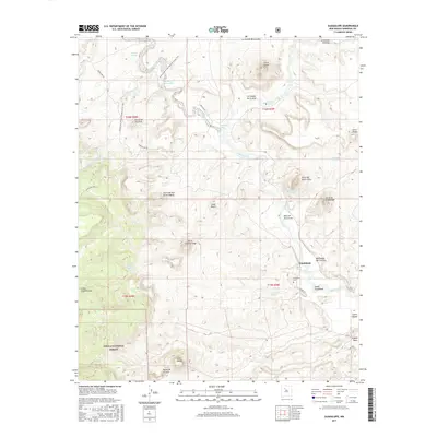2017 Map of Guadalupe, 2017 Print