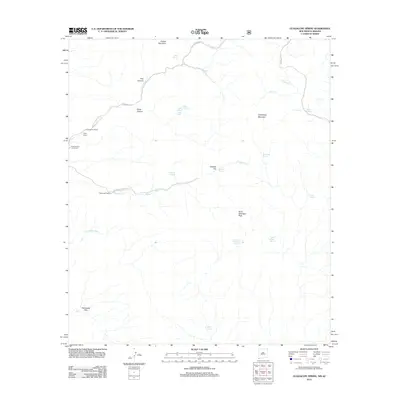 2012 Map of Guadalupe Spring, 2012 Print