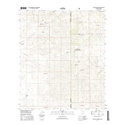 2017 Map of Guadalupe Spring, 2017 Print