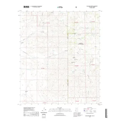 2020 Map of Guadalupe Spring, 2020 Print