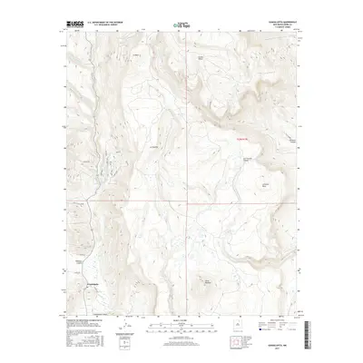 2017 Map of Guadalupita, 2017 Print