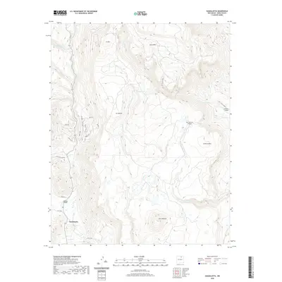 2020 Map of Guadalupita, 2020 Print