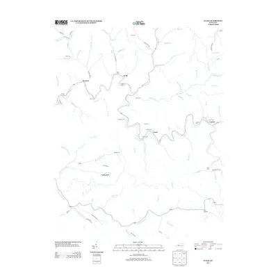 2013 Map of Guage, 2013 Print