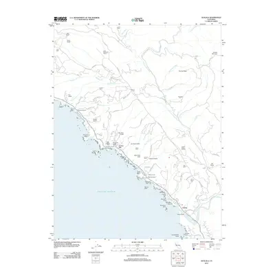 2012 Map of Gualala, 2012 Print