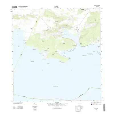 2013 Map of Guanica, 2013 Print