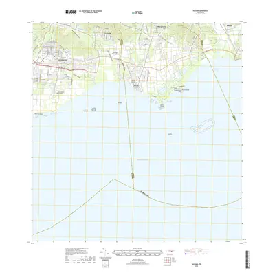 2018 Map of Guayama, 2018 Print