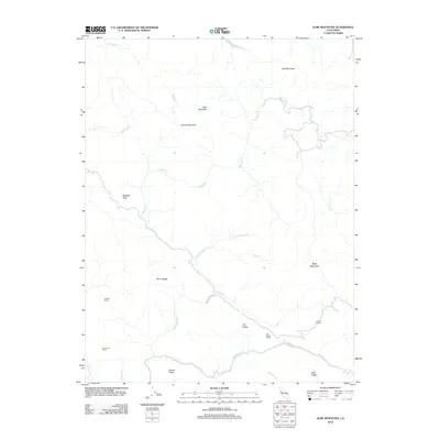 2012 Map of Gube Mountain, 2012 Print