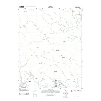 2012 Map of Guerneville, 2012 Print