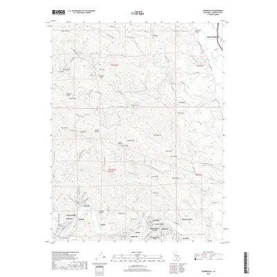 2018 Map of Guerneville, 2018 Print