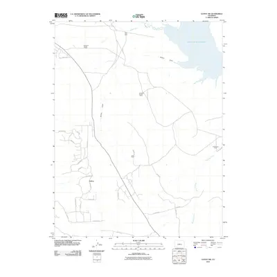 2010 Map of Guffey NW, 2010 Print